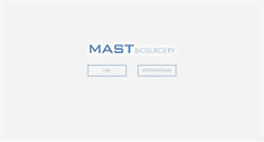Desktop Screenshot of mastbio.com